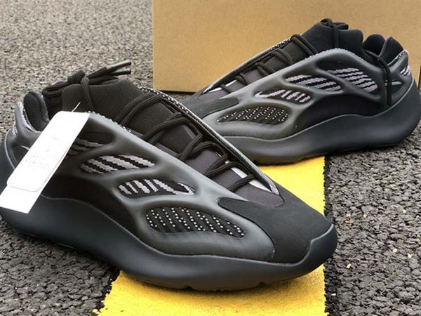 

2020 kanye west originals 700 v3 alvah black azael running shoes 3m reflective wave runner men women sports sneakers with box h67799