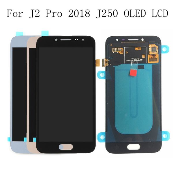 

super amoled lcd per samsung galaxy j2 pro 2018 j250 j250f j250h lcd touch screen digitizer assembly lcd per j2 pro 2018