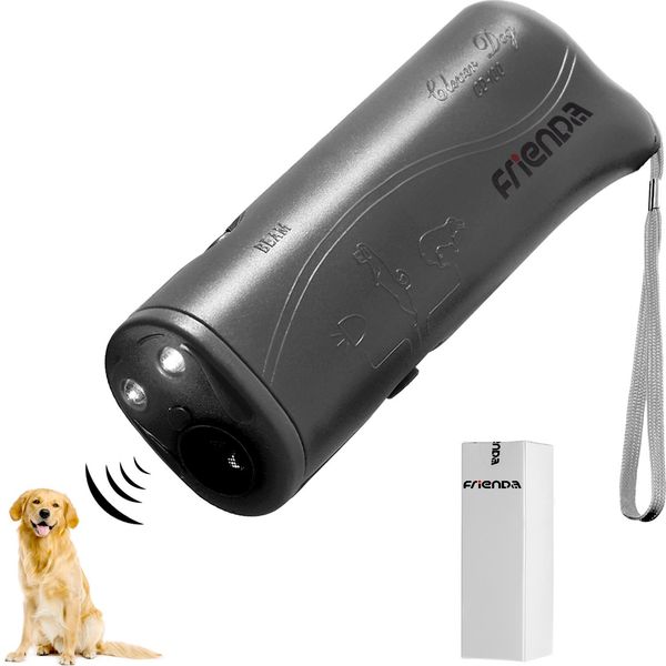

led ультразвуковой отпугиватель собак trainer устройство 3 в 1 анти barking стоп кора ручной дрессировке собак устройство