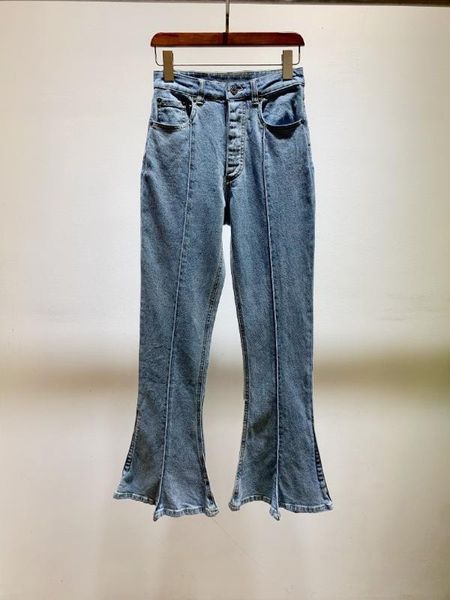 

2020 summer new women vintage flare cowboy pants trouse for ladies jeans ddxgz2, Blue