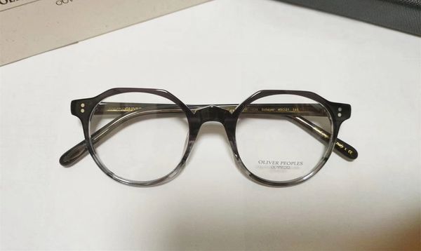 

2020 designer sunglasses for men women myopic prescription glasses frame brand ov5374 vintage scheyer eyeglasses with case, Silver