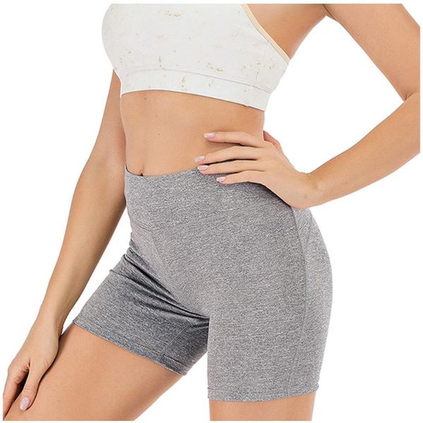 

women's high waist sports short workout running fitness leggings female yoga shorts gym yoga leggings solid shorts #g4, White;red