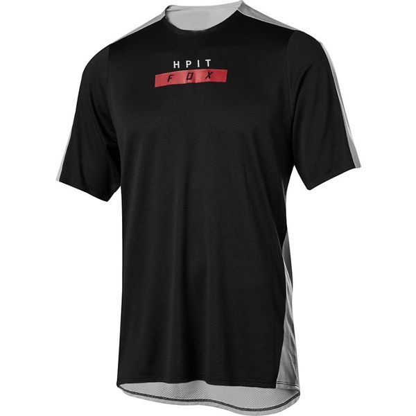 

hpit fox mtb short sleeve downhill jersey mountain bike t shirt mtb maillot bicycle shirt uniform cycling clothing motorcycle clothes, Gray;blue