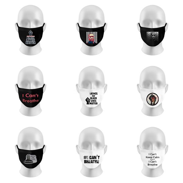 

couple masks face mask black protective designer letter elastic for mask lovers black white cotton mouth masks 3 layer fashion #839