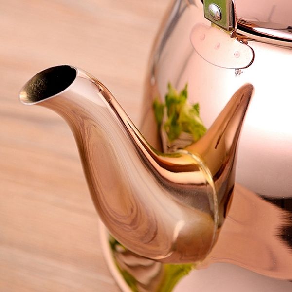 

свист чайник для газовой плиты 2l стал свисток чайника бутылка воды розового золота чайники