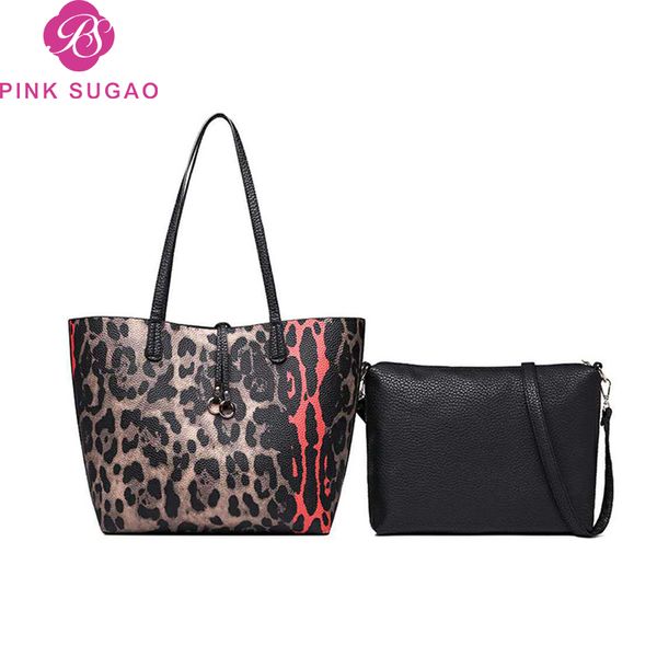 

Pink sugao designer luxury handbags purses women handbag 2019 new fashion large capacity composite shoulder handbags simple top quality bags
