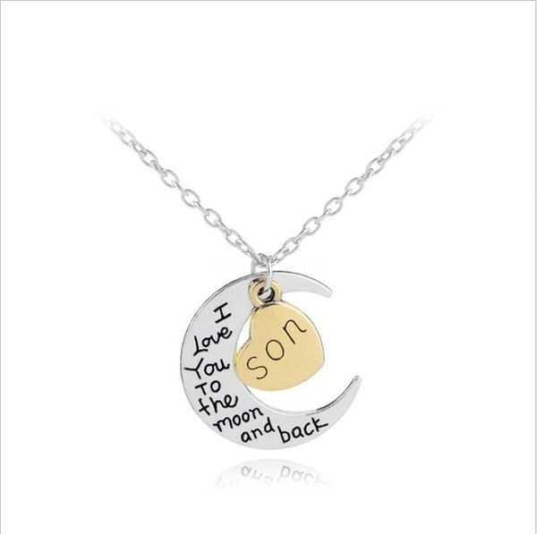 

letter yaya grammy rhodium plated zinc studded with sparkling crystals heart charm pendant snake chain necklace jewelry#203, Silver