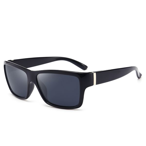

suny.queens polarized sunglasses men black uv400 protection retro driver sun glasses goggles gafas de sol de los hombres, White;black