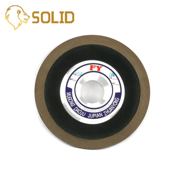 

5" diamond grinding wheels bakelite resin grinding disc hypotenuse for carbide milling cutter power tool 150/200 grits