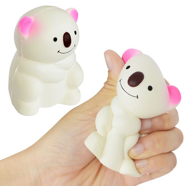 

pu koala bear decompression toy 1pcs squeeze spotted bread scented slow rising koala decompression toys l113