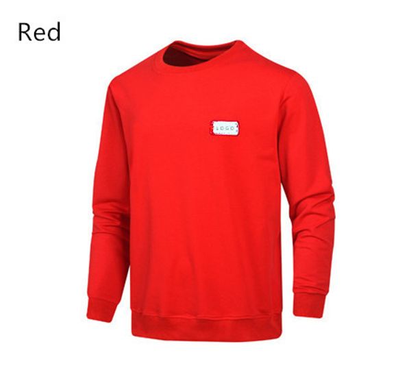 

марка высокого качества с длинным рукавом новый конструктор мужская мода сыпучие толстовки и естественный цвет для спорта прогулочной толсто, Black