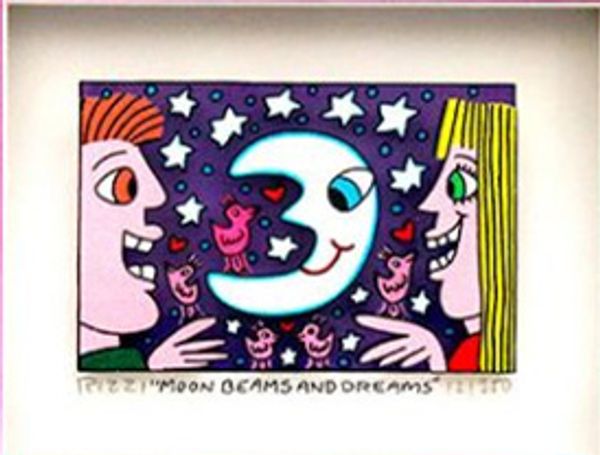 

джеймс рицци - moon балки и мечты home decor расписанную hd печать картина маслом на холсте wall art canvas картинки 191222