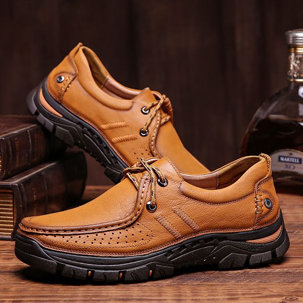 

men genuine leather outdoor sport shoes climbing walking hiking shoes men redmond trekking botas tacticas militar hombre