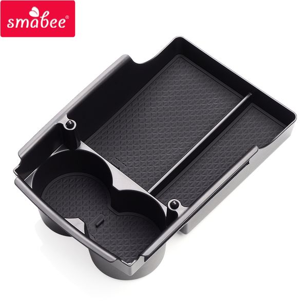 

smabee car central armrest box for model x model s interior accessories stowing tidying center console organizer