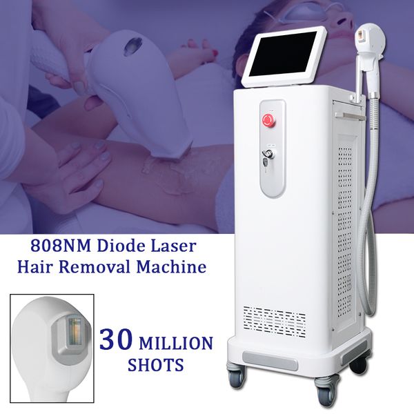 

808nm diode laser hair removal machine diode laser hair soprano ice alma laser beauty equipment, Black
