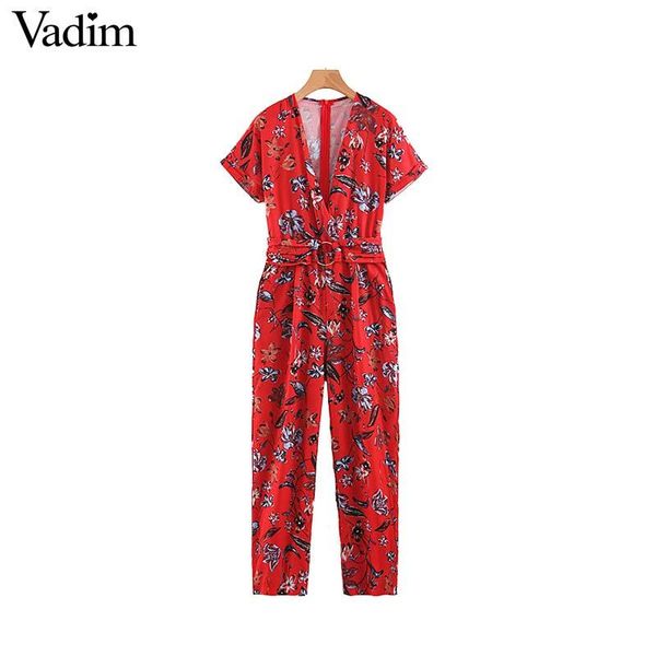 

вадим женщин стильный v шеи комбинезоны пояса карманы сзади на молнии с коротким рукавом шикарный комбинезон женский свободного покроя ретро, Black;white