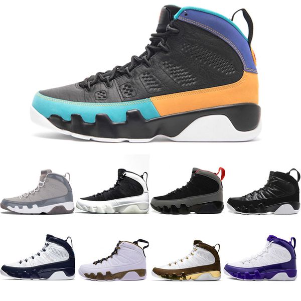 

UNC 9 IX 9s Dream It Mens Basketball Athletic Shoes Mop Melo OG space jam high Black White Lakers PE Outdoor Sports Sneakers