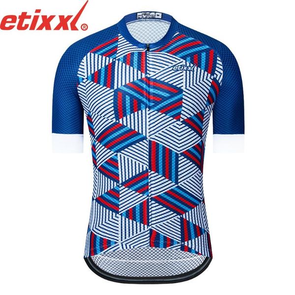 

racing jackets hombre 2021 anti-uv pro team cycling jersey mtb bike breathable bicycle short sleeve shirt, Black;red