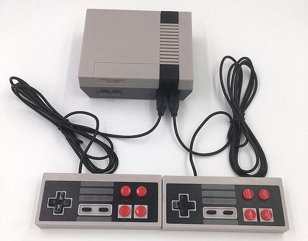 

30pcs av in new arrival mini tv can store 620 game console video handheld for nes with retail boxes