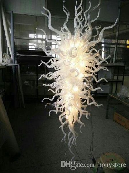 

pendant light milky white pretty nice 110v-240v chain hanging lamp for museum deco