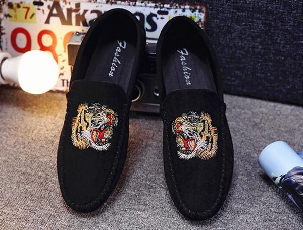 

Горячие продажи Мужские Дизайнерские Мокасины Черные Мужские Ботинки Лодки Роск