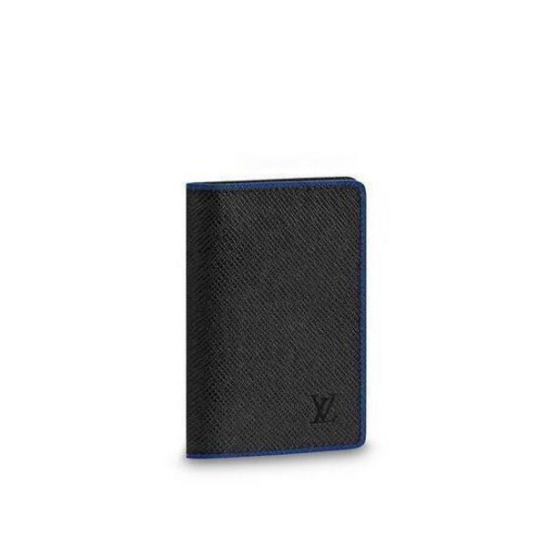 

m30550 pocket organizer men real leather long wallet chain wallets compact purse clutches evening key card holders