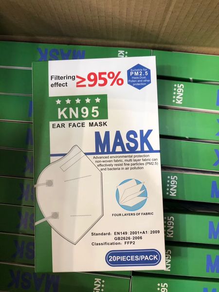 

kn95 dust mask n95 protective face masks with ce and fda mouth cover filter dustproof particulate respirator masks
