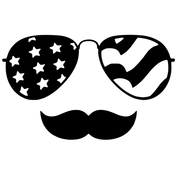 

15*9.1cm glasses decal sunglasses om vinyl die cut motorcycle suvs bumper car window lapcar stylings