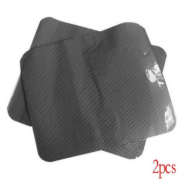 

2* large car side window net sun shade shied mesh film sticker uv protector