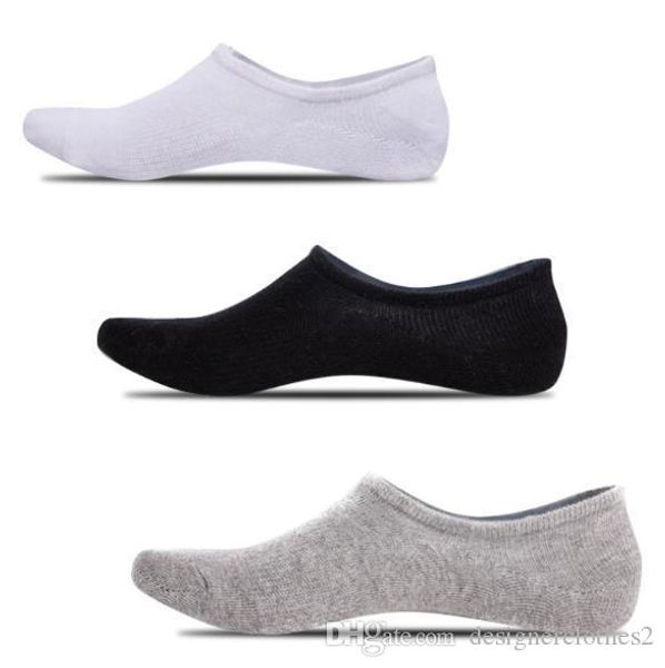 

mens лето дизайнер solid color носок трусы непринужденную мода homme нижнее белье силиконовые скольжению мужской одежды, Black