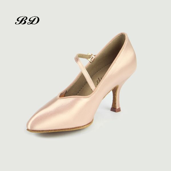 

girl sneakers dance shoes ballroom women latin shoes modern jazz imported satin wear-resistant sole bd 138 comfortable shine