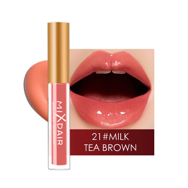 

charming matte gift party cosmetic long lasting lipstick easily painted lightweight makeup moisturizing lip gloss portable