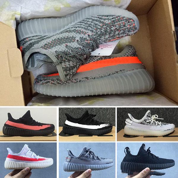 

static infant v2 kids runs hyper space trueform clay toddlers running shoes plyknit sneakers children boy girl trainers 700, Black