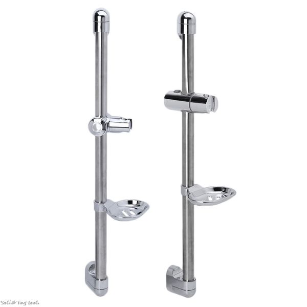 

bathroom shelves a set shower rod soap dish lifter pipe abs lifting frame adjustable head holder