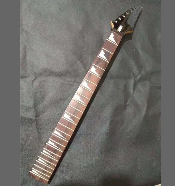 

24 ладов черный бабка клен электрическая гитара шеи палисандр накладка глянцевые краски оптовая гитара аксессуары частей