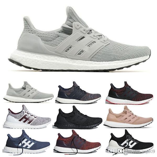 

ultra boost 3.0 5.0 running shoes for men women triple black white primeknit oreo blue ultraboost sports sneakers 36-46