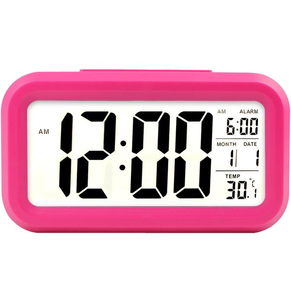 

smart alarm clock mute fashion night light small alarm clock creative electronic reloj despertador digital table nn50ac
