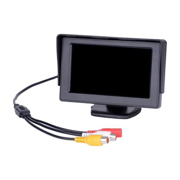 

integrated 4.3 '' tft-lcd screen with black reverse camera parking