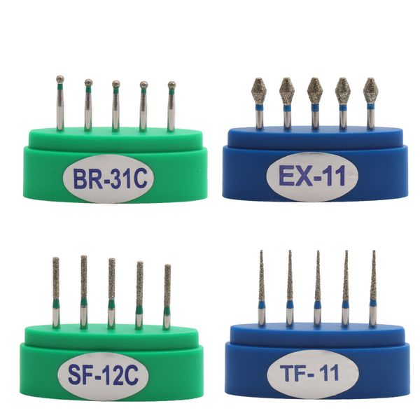 

50шт зубоврачебный Диамант burs среднего ФГ 1,6 м сверла для зубоврачебный высокой ск