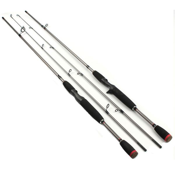 

carbon 2.1m casting spinning fishing rod 2 sec m power hand fishing tackle lure rod baitcasting for squid pike pole