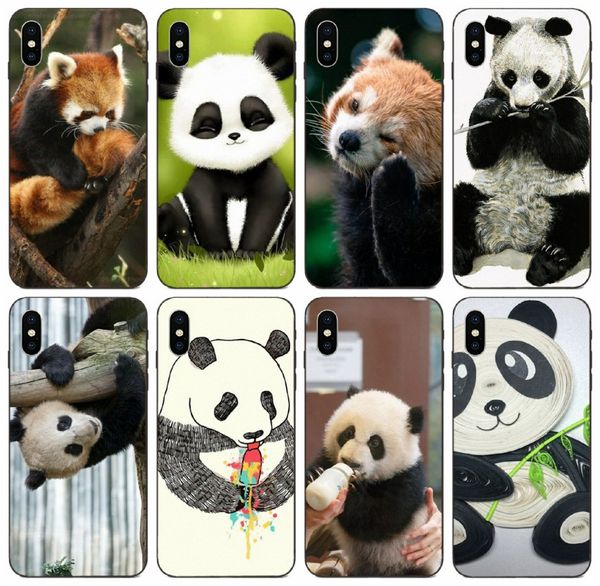 

tongtrade] panda гримасничать прекрасный чехол для iphone x xr xs 11 pro max 8 7 6s 5s plus galaxy a8 plus huawei nova 5t sony xperia t3 ho