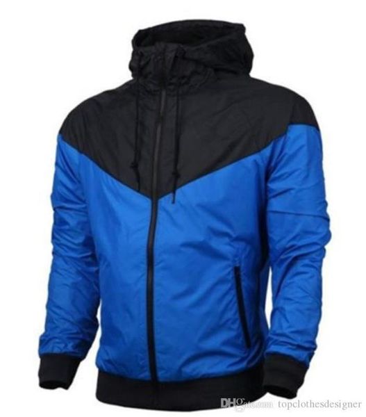 

coats cardigan thin jacket outdoor sports fitness long sleeve hooded mens sweatshirts with zipper contrast color mens, Black