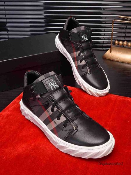 

2020 new casual shoes in metallic white silver for off black air basket men lace-up, Black;red