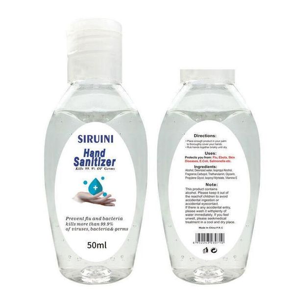 

in stock siruini hand sanitizer hand wash 50ml wash hand rubs convenient portable ing
