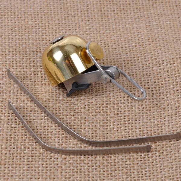 

retro bicycle bell vintage helmet shape super loud folding alarm horn for scooters bike handlebar bell bike horns