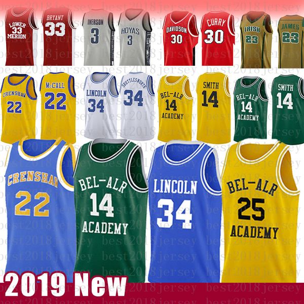 

fresh prince 14 will smith 25 carlton banks basketball jersey 34 jesus shuttles-worth ray allen lincoln love & movie 22 mccall jerseys caegr, Black