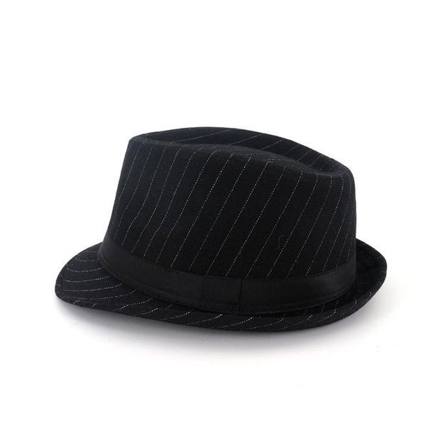 

2020 men fedora hat with belt panama hat wool outdoor size 56-58cm, Blue;gray