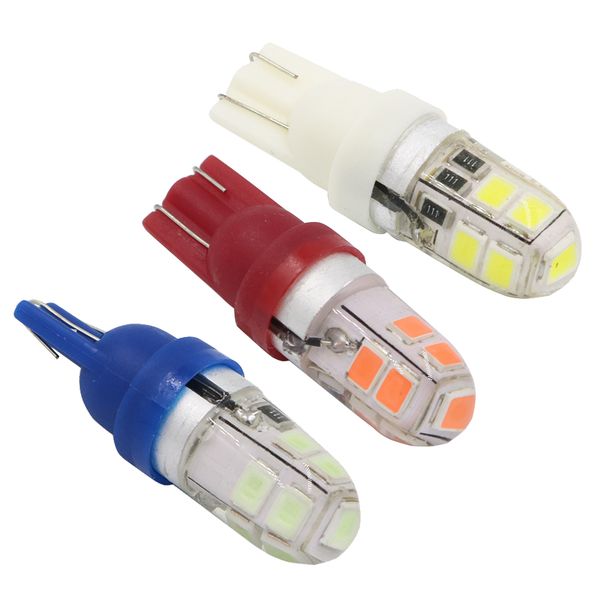 

ysy new 300x t10 silicone w5w led bulb 194 9smd 2835 auto car led t10 interior lighting parking signal lamp vehicle car styling