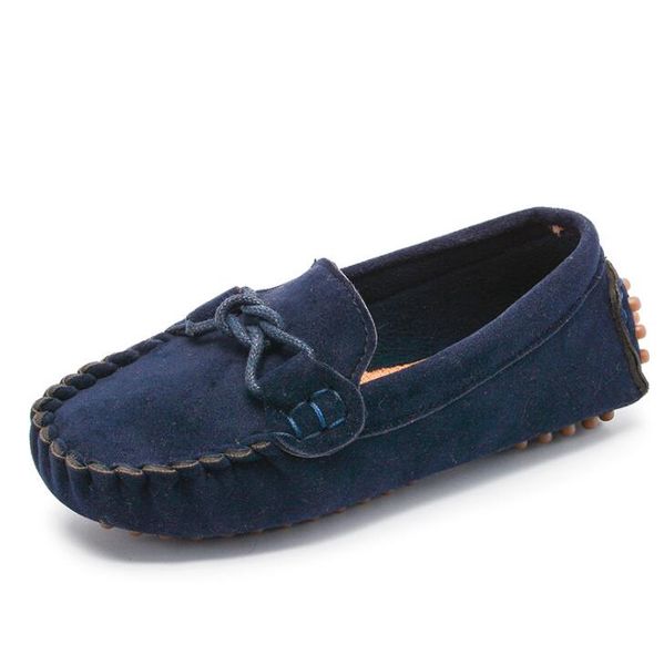 

kids leather shoes baby casual shoes girls loafers all sizes 21-35 boys slip-on soft breathable sport shoes girls party sneakers, Black