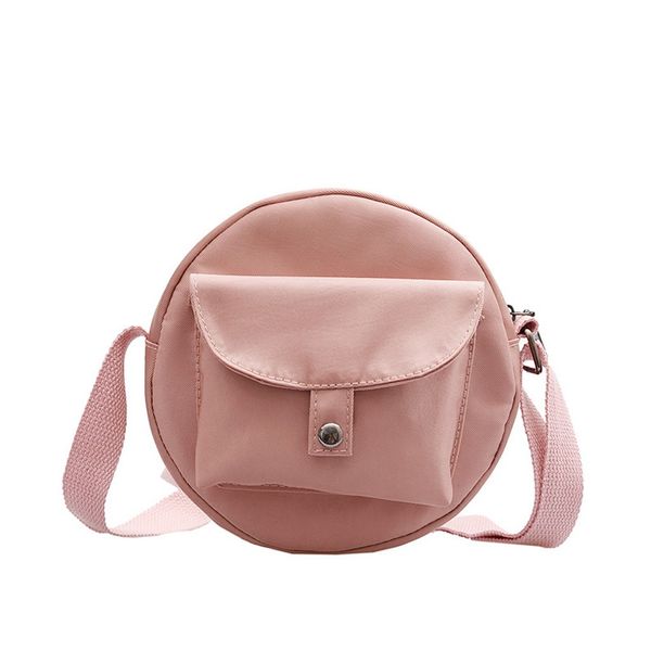 

girls fashion round bags for women totes handbag ladies small vegan solid color shoulder&messenger cute bag torebki damskie